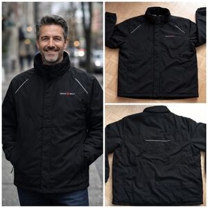 Core 365 by North End Warm Logik Men's XXL Black Packable Hood Jacket